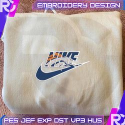 nike nfl denver broncos logo embroidery design, nike nfl logo sport embroidery machine design, famous football team embroidery design, football brand embroidery, pes, dst, jef, files