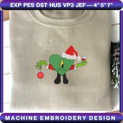 christmas bad bunny embroidery, christmas embroidery designs, una christmas designs, merry xmas embroidery designs