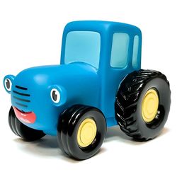 origina blue tractor bath toy cartoon character figure, original, 8 cm / 3.15"