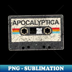 apocalyptica kurniamarga vintage cassette tape - png transparent digital download file for sublimation - add a festive touch to every day