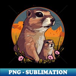 prairie dog fathers day - png sublimation digital download - bring your designs to life