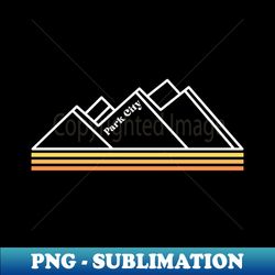 park city utah retro vintage mountain - retro png sublimation digital download - bold & eye-catching