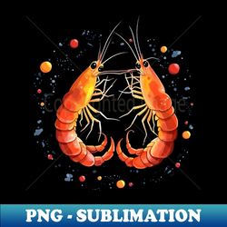 Prawn Valentine Day - Signature Sublimation PNG File - Instantly Transform Your Sublimation Projects