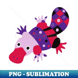 cartoon australian platypus - exclusive png sublimation download - enhance your apparel with stunning detail