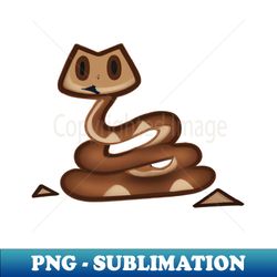 cute rattlesnake drawing - professional sublimation digital download - transform your sublimation creations