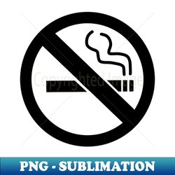 no smoking - retro png sublimation digital download - vibrant and eye-catching typography