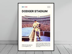 elton john at dodger stadium print  los angeles dodgers poster  ballpark art  mlb stadium poster   oil painting  modern