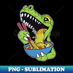 Dino Ramen - Exclusive PNG Sublimation Download - Instantly Transform Your Sublimation Projects