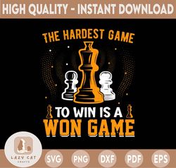 the hardest game to win is a won game png, chess pieces png, chess player png, chess lover, chess game png