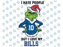 i hate people but i love my bills, buffalo bills svg nfl teams, nfl teams svg, nfl svg, football svg, sport bundle grinc