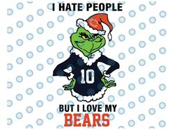 i hate people but i love my bears, chicago bears svg nfl teams, nfl teams svg, nfl svg, football svg, sport bundle grinc