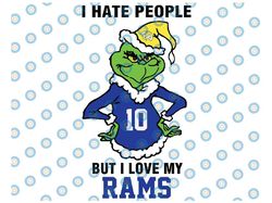 i hate people but i love my los angeles rams, los angeles rams svg nfl teams, nfl teams svg, nfl svg, football svg, spor