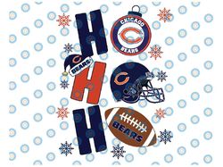 hohoho svg, chicago bears svg, football christmas svg santa svg, nfl christmas svg, santa claus svg, nfl teams, nfl team