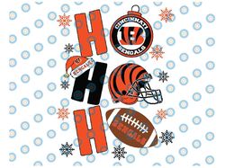 hohoho svg, cincinnati bengals svg, football christmas svg santa svg, nfl christmas svg, santa claus svg, nfl teams, nfl