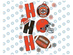 hohoho svg, cleveland browns svg, football christmas svg santa svg, nfl christmas svg, santa claus svg, nfl teams, nfl t