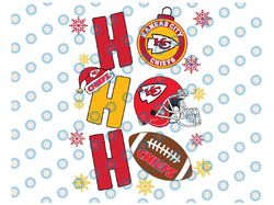 hohoho svg, kansas city chiefs svg, football christmas svg santa svg, nfl christmas svg, santa claus svg, nfl teams, nfl