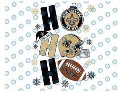 hohoho svg, new orleans saints svg, football christmas svg santa svg, nfl christmas svg, santa claus svg, nfl teams, nfl