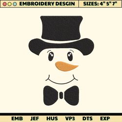 snowman custom embroidery designs, christmas embroidery designs, santa hat embroidery designs, merry christmas embroidery designs