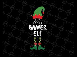 gamer elf svg png, family christmas funny svg, elf christmas png, funny christmas, gift for christmas, gamer svg png dxf