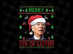 merry 4th of easter funny png, christmas ugly png, happy 4th of july ugly christmas png, funny christmas digital file pn