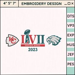 nfl super bowl lvii embroidery design, nfl football logo embroidery design, famous football team embroidery design, football embroidery design, pes, dst, jef, files