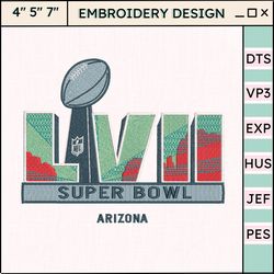 nfl super bowl lvii embroidery design, nfl football logo embroidery design, famous football team embroidery design, football embroidery design, pes, dst, jef, files