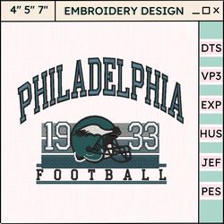 philadelphia eagle logo football embroidered sweatshirt, football embroidered sweatshirt, football team embroidered crewneck, football  embroidered crewneck, best usa football team embroidered sweatshirt