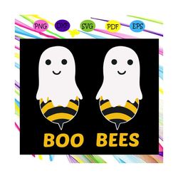 boo bees svg, boo svg, bees svg, halloween svg, halloween gift, halloween shirt, happy halloween day, halloween svg file