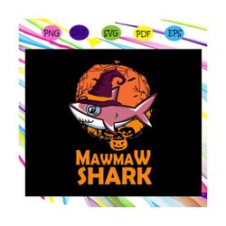 mawmaw shark svg, halloween svg, halloween gift, halloween shirt, happy halloween day, halloween svg file, halloween par
