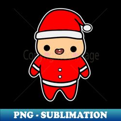 baby santa one tooth - christmas baby - elegant sublimation png download - fashionable and fearless