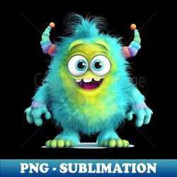 Fluffy Monster 3 - High-Quality PNG Sublimation Download - Revolutionize Your Designs