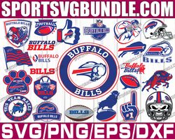 bundle 24 files buffalo bills football team svg, buffalo bills svg, nfl teams svg, nfl svg, png, dxf, eps