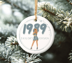 taylor swift christmas ornament, 1989 taylors version ornament