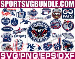 bundle 27 files new england patriots football team svg, new england patriots svg, nfl teams svg, nfl svg, png, dxf, eps