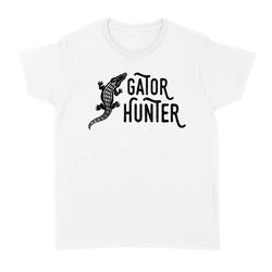 gator hunter women&8217s t-shirt, reptile alligator hunting apparel &8211 fsd822