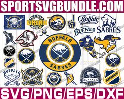 bundle 24 files buffalo sabres hockey team svg, buffalo sabres svg, nhl svg, nhl svg, png, dxf, eps, instant download