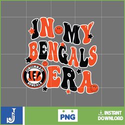 in my bengals era football png, football in my png, football era svg, football nfl svg, football team svg