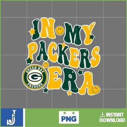 in my packers era football png, football in my png, football era svg, football nfl svg, football team svg