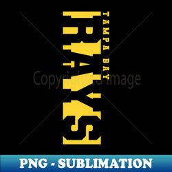 Rays Tampa Bay - Modern Sublimation PNG File - Bring Your Designs to Life