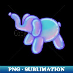 elephant balloon - high-resolution png sublimation file - bold & eye-catching