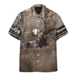 gearhuman 3d moose hunting hawaii custom short sleeve shirt