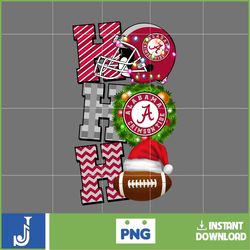 ho ho ho football png, alabama crimson tide png, christmas football balls png, merry christmas football png, sport balls