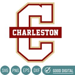 college of charleston cougars svg, football team svg, basketball, collage, game day, football, instant download