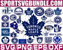bundle 28 files toronto maple leafs hockey team svg, toronto maple leafs svg, nhl svg, nhl svg, png, dxf, eps