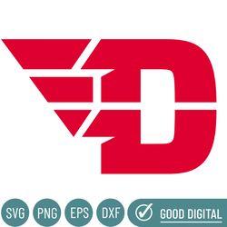 dayton flyers svg, football team svg, basketball, collage, game day, football, instant download