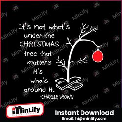 its not whats under the christmas tree svg for cricut files