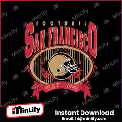 san francisco football 1946 nfl team svg for cricut files