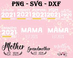 grandmother svg, bundles mother svg, png,dxf,...