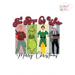 the boys of winter merry christmas svg digital cricut file
