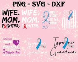 the cancer svg, bundles mother svg, png,dxf,...